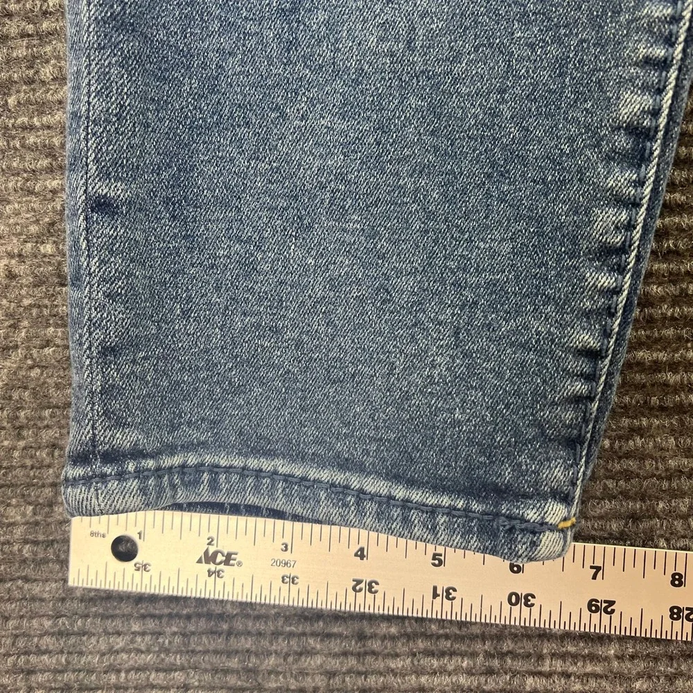 True Religion Danny Tapered Jeans Mens 34x29 Blue Medium Wash Horseshoe Pocket